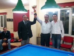 Bilardo ödülleri sahiplerini buldu
